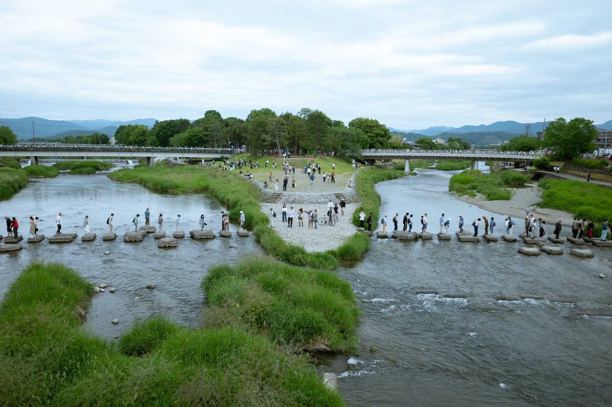 今日の鴨川デルタ